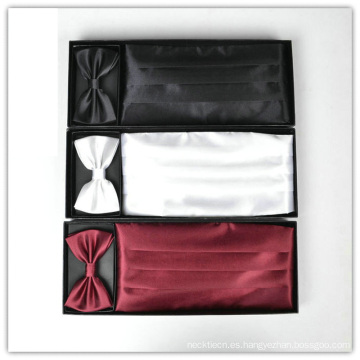 Mens Moda poliéster Cummerbund y Bowtie Set